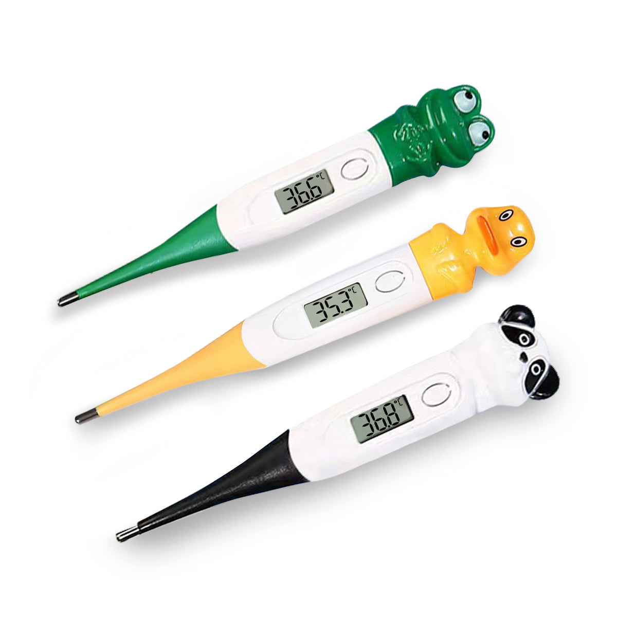 Berrcom Cartoon Digital Thermometer(3 PCS)