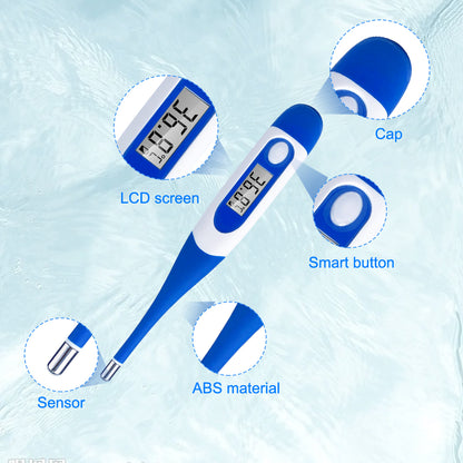 Berrcom Digital Thermometer for Adults and Kids, Digital Oral Thermometer DT-008