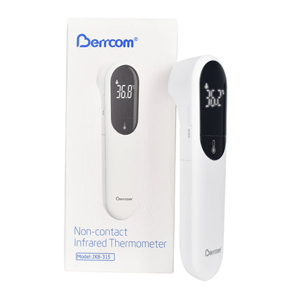 Berrcom Forehead Thermometer New Dual Probe Technology Infrared Thermometer For Adults And Children JXB-315