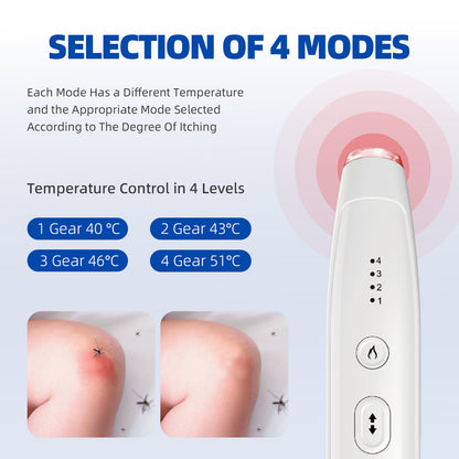Berrcom Itch healer relief from Itching and Swelling Rechargeable Bug Bite Healer for Mosquito Bites
