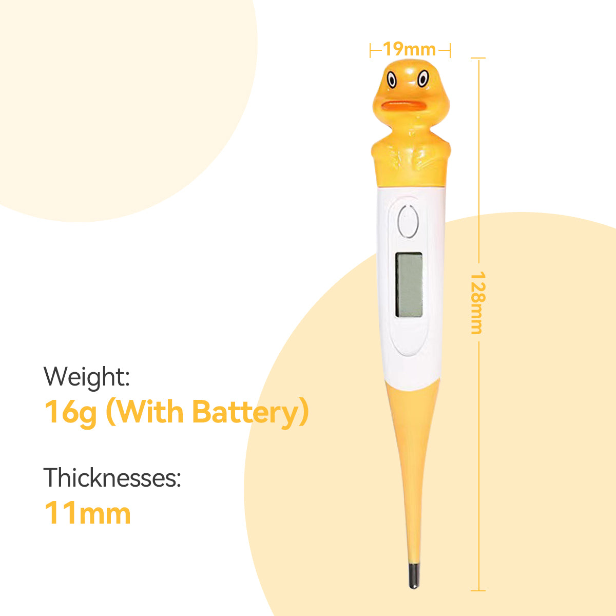 Berrcom Cartoon Digital Thermometer(1 PCS)