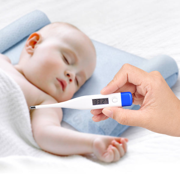 Berrcom Digital Thermometer for Adults and Kids, Oral Thermometer for Fever Rectal Underarm Thermometer for Babies