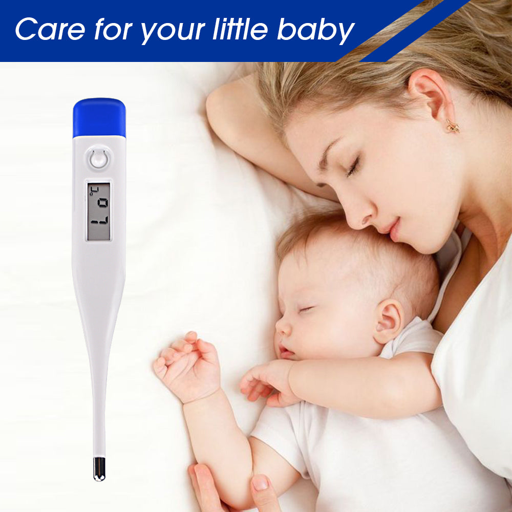 Berrcom Digital Thermometer for Adults and Kids, Oral Thermometer for Rectal Underarm Thermometer for Babies